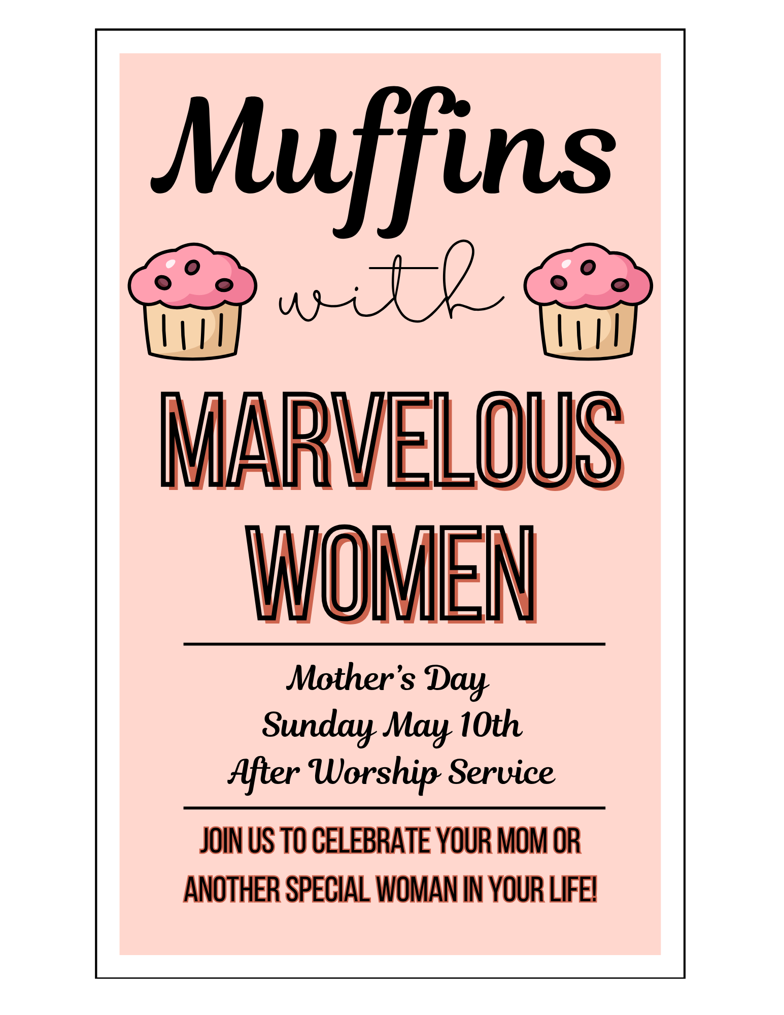 Muffins with Mom 2026